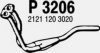FENNO P3206 Exhaust Pipe